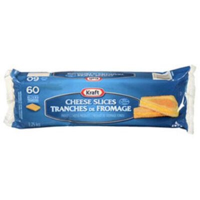 KRAFT SLICED CHEESE – 1.25 KG