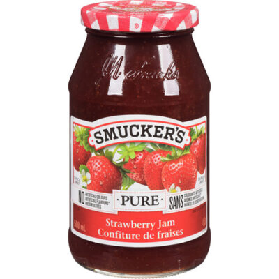 SMUCKERS STRAWBERRY JAM – 500 ML